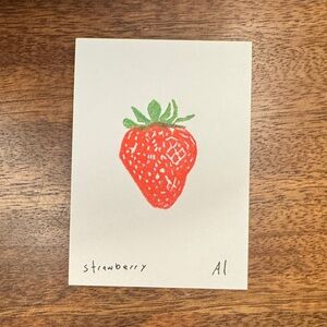 Inciardi Mini Print Strawberry